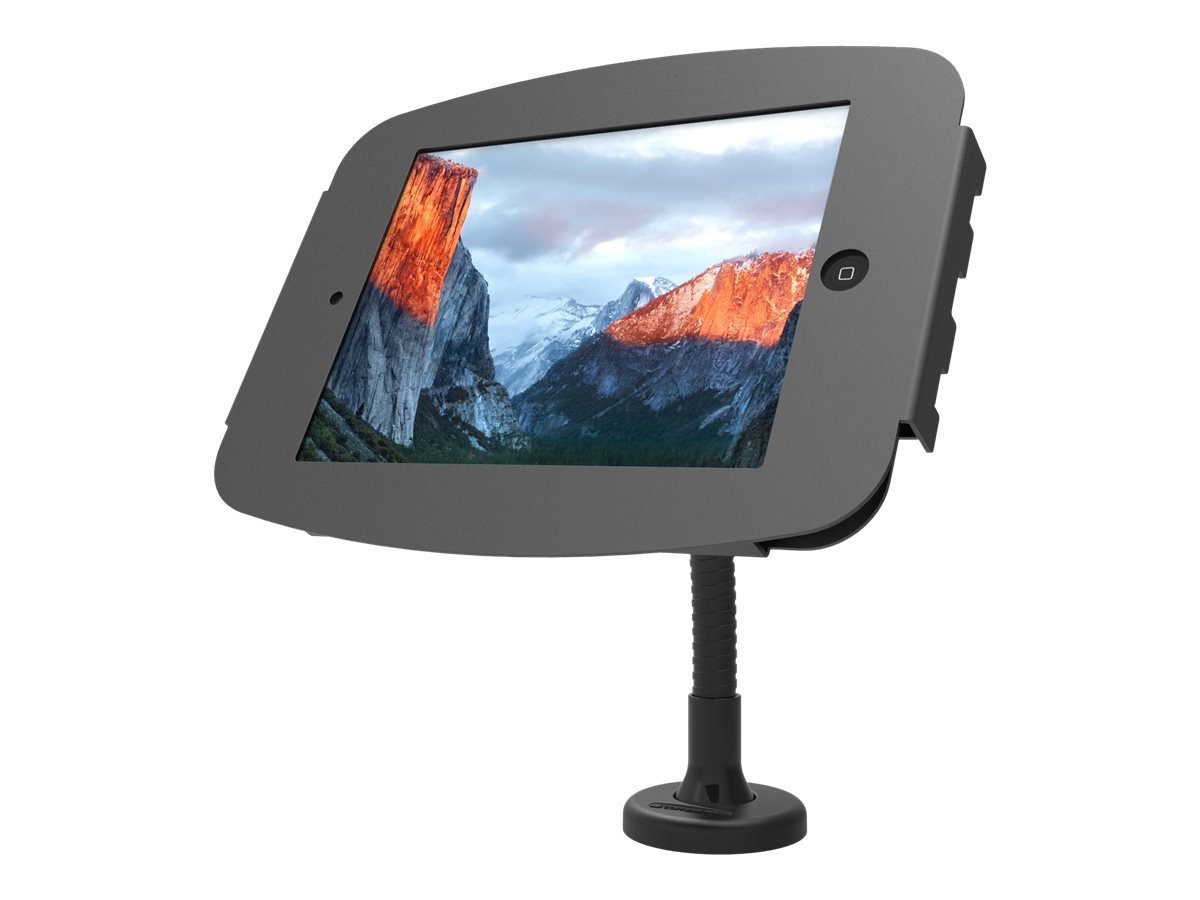 Compulocks Space Flex Arm - iPad 12.9" Counter Top Kiosk - Black - mounting kit