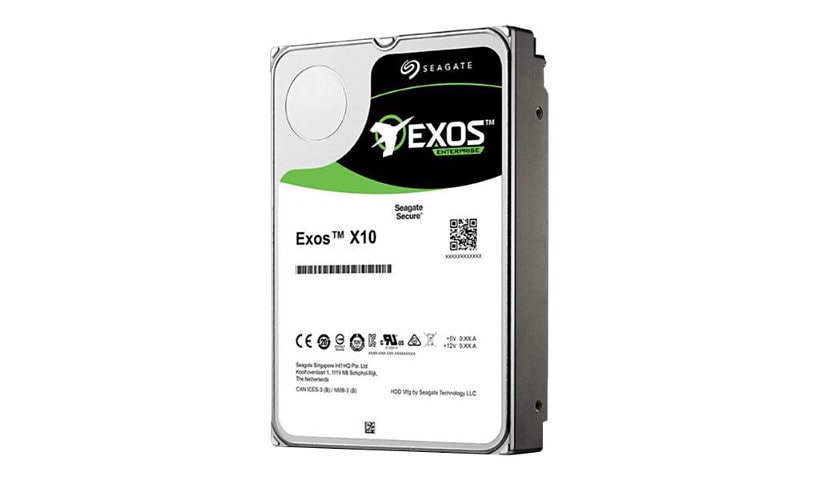 Seagate Exos X10 ST10000NM0226 - hard drive - 10 TB - SAS 12Gb/s