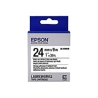 Epson LabelWorks LK-6WBW - tape - 1 cassette(s) - Roll (2.4 cm x 9 m)
