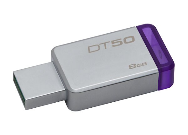 Kingston DataTraveler 50 - clé USB - 8 Go