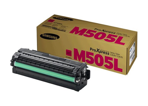 Samsung CLT-M505L - High Yield - magenta - original - toner cartridge