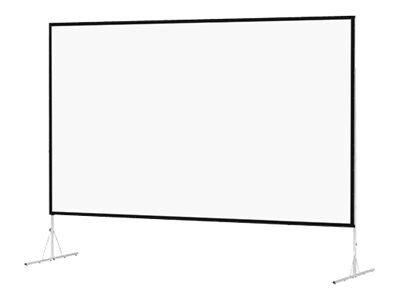 Da-Lite Fast-Fold Deluxe Screen System HDTV Format - projection screen with heavy duty legs - 106 in (105.9 in)