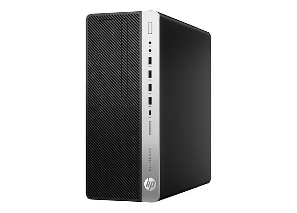 HP EliteDesk 800 G3 - tower - Core i5 7500 3.4 GHz - 8 GB - 256 GB - US