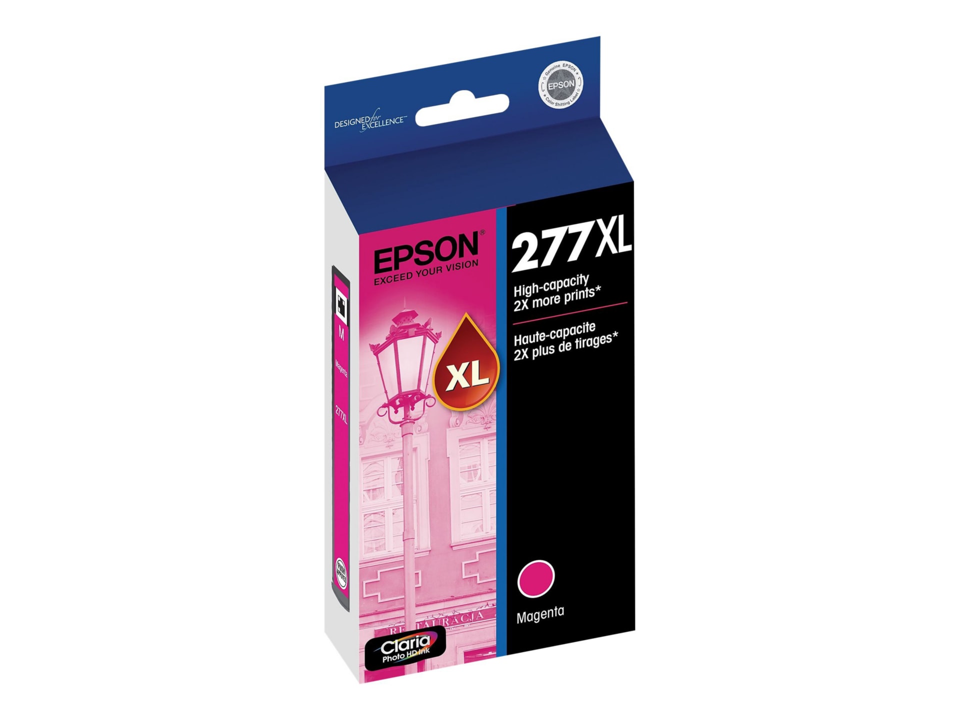 Epson 277XL With Sensor - XL - magenta - original - ink cartridge