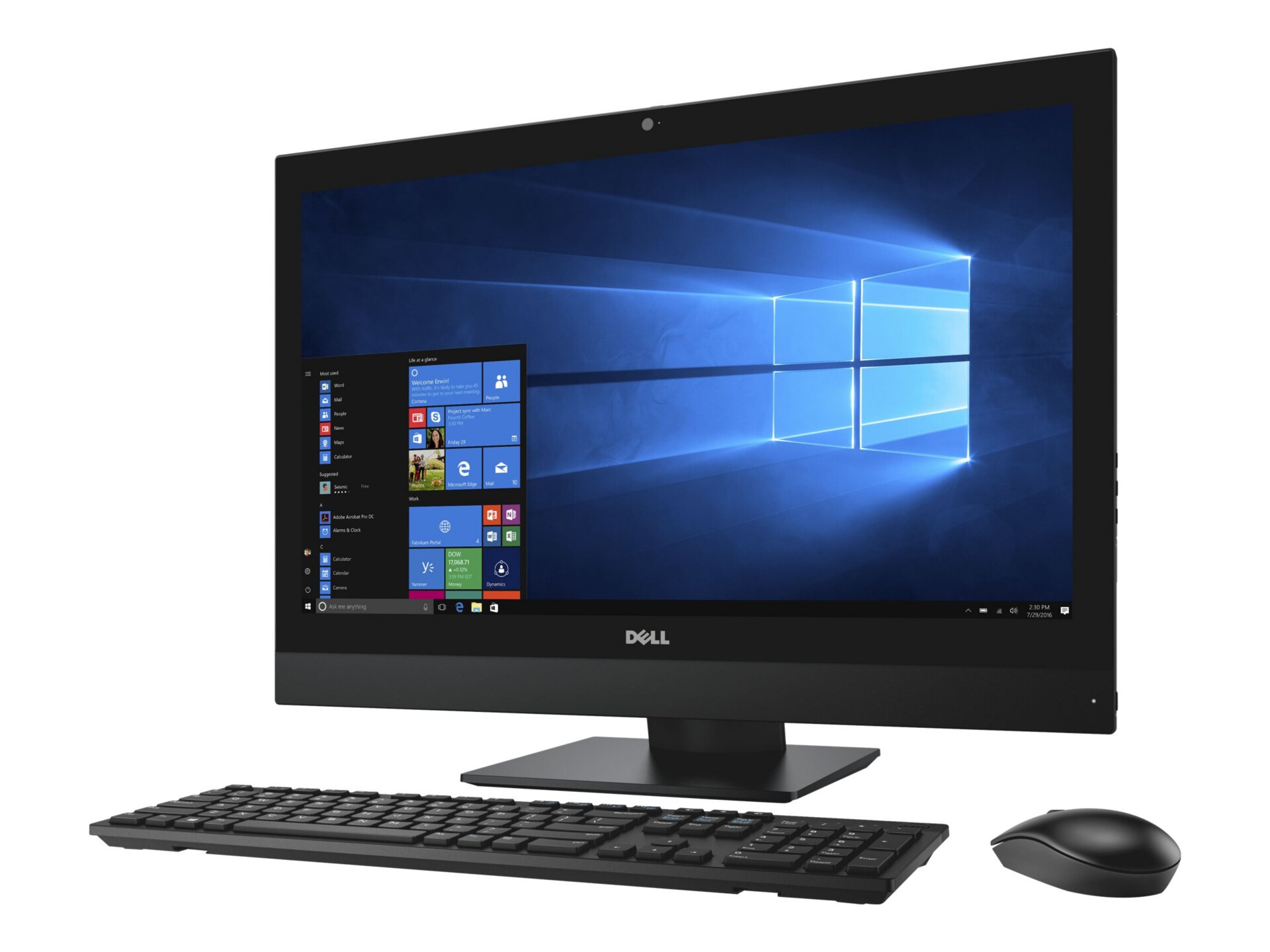 Dell OptiPlex 7450 - All-in-one - I5-7500 500GB 8GB W10P TCH