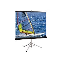 Draper Diplomat/R HDTV Format - projection screen with tripod - 76" (193 cm