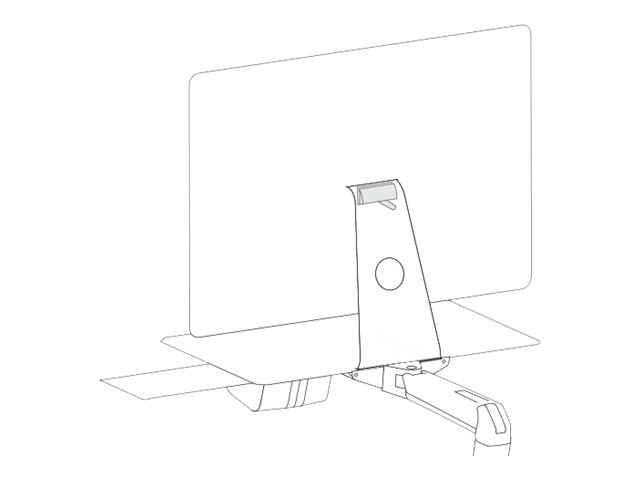 Ergotron StyleView mounting component - for iMac - black