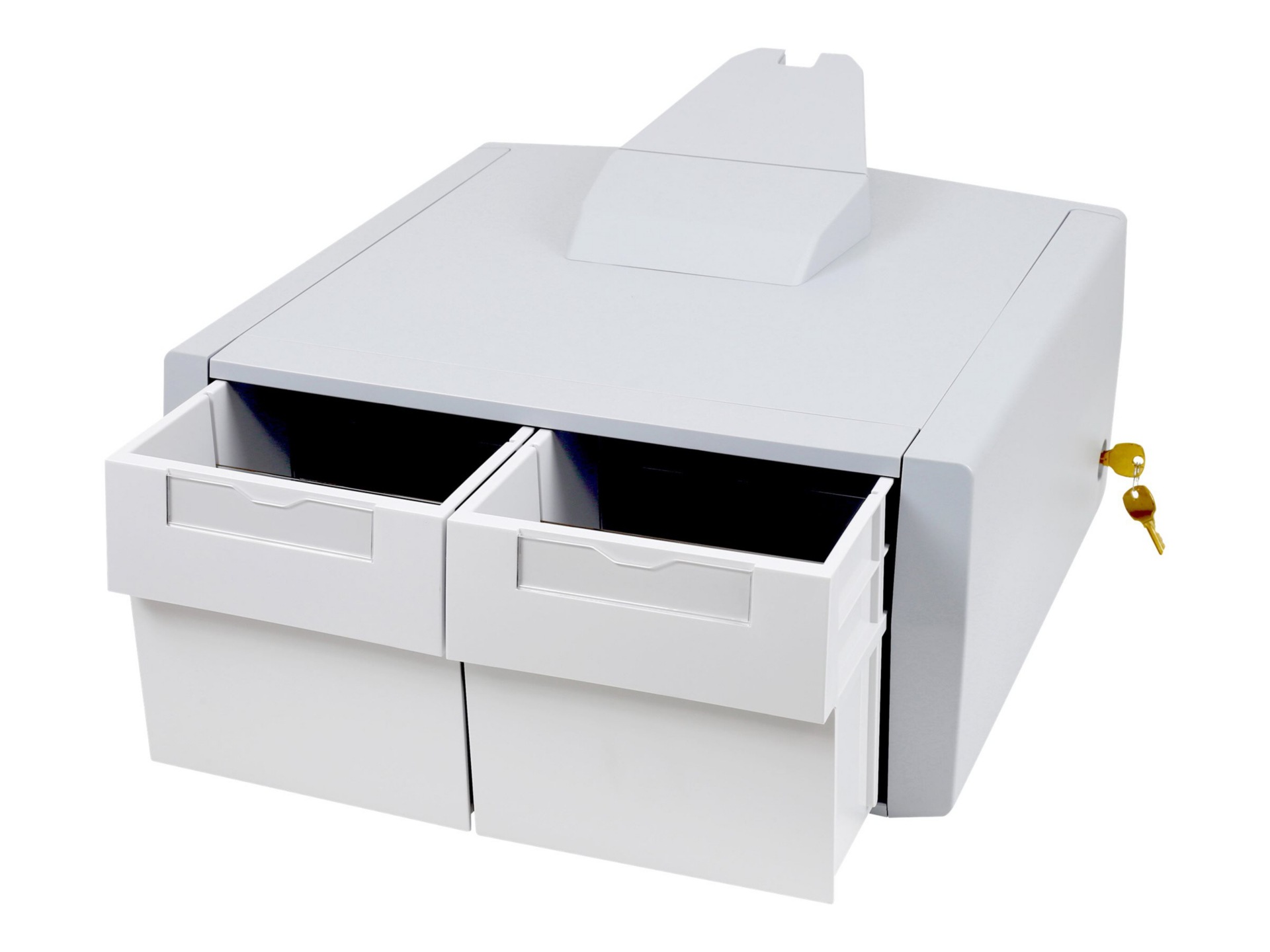 Ergotron StyleView Primary Double Tall mounting component - gray, white