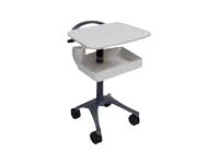 Anthro Zido Ultrasound Cart Package chariot - gris clair