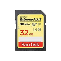 SanDisk Extreme PLUS - flash memory card - 32 GB - SDHC UHS-I