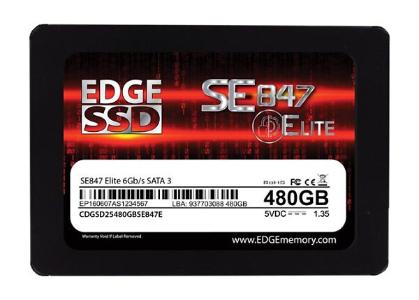EDGE SE847 Elite - solid state drive - 480 GB - SATA 6Gb/s