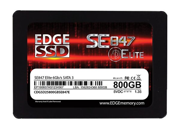 EDGE SE847 Elite Enterprise - solid state drive - 800 GB - SATA 6Gb/s