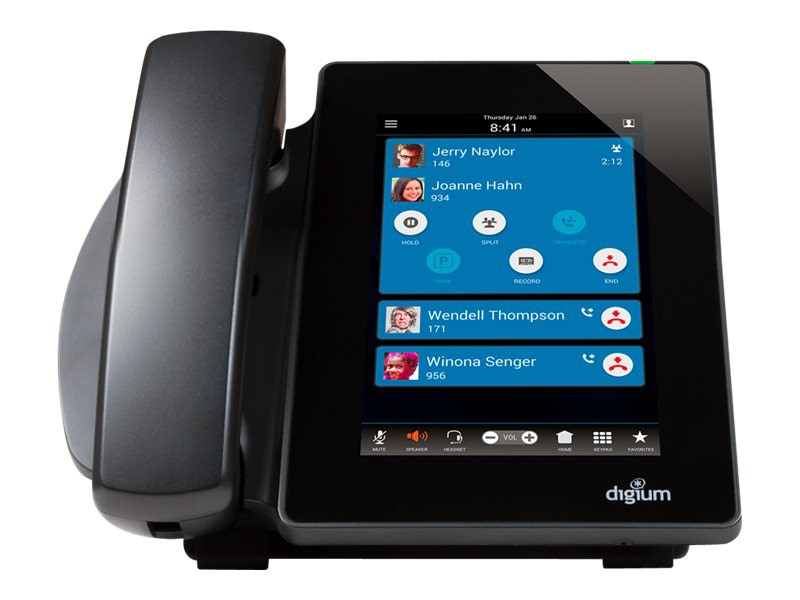 Digium D80 - VoIP phone - 3-way call capability
