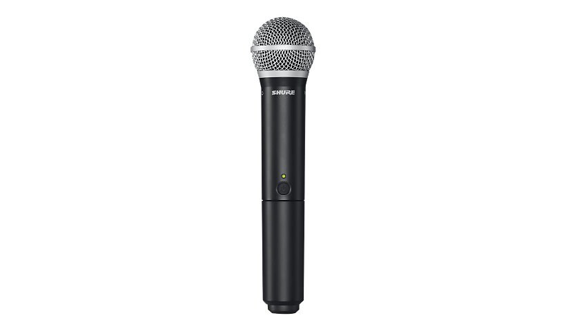 Shure BLX BLX2/PG58 - wireless microphone - with BLX2 Handheld Wireless Tra