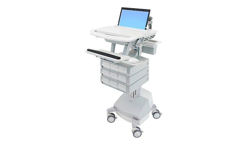 Ergotron StyleView - cart - open architecture - for notebook / keyboard / m