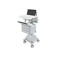 Ergotron StyleView - cart - open architecture - for notebook / keyboard / m