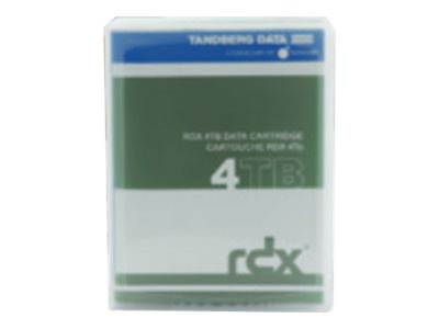 Overland-Tandberg - RDX HDD cartridge x 1 - 4 TB - storage media