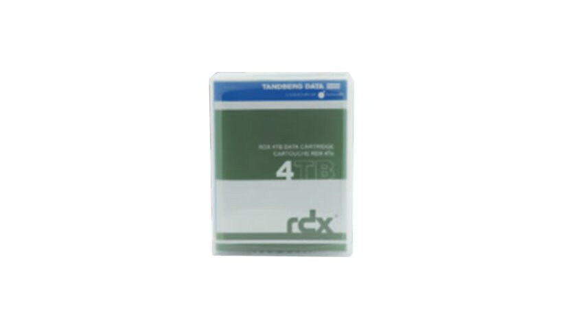Overland-Tandberg - RDX HDD cartridge x 1 - 4 TB - storage media