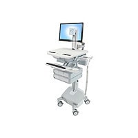 Ergotron StyleView cart - for LCD display / keyboard / mouse / CPU / notebo