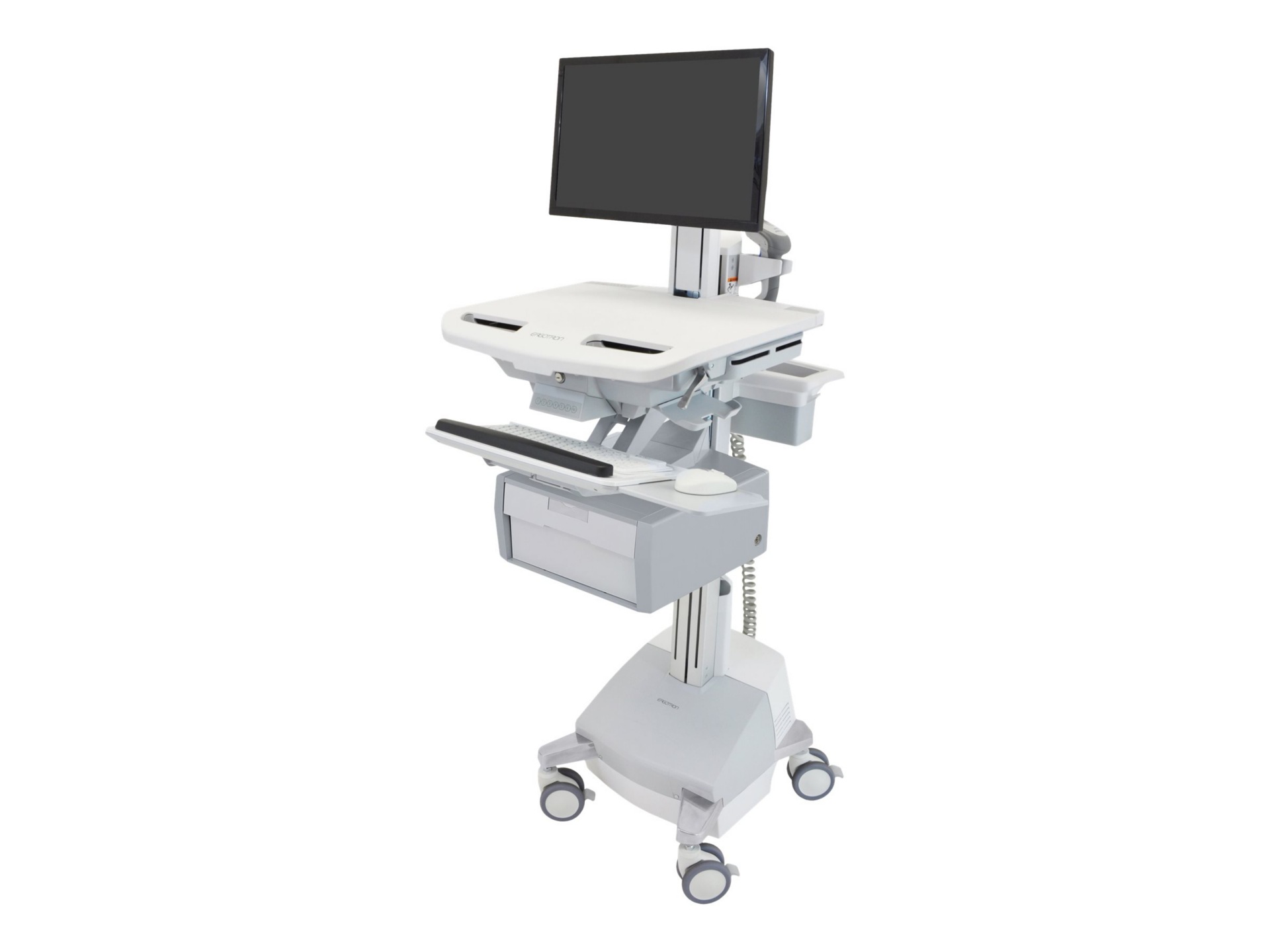 Ergotron StyleView cart - open architecture - for LCD display / keyboard /