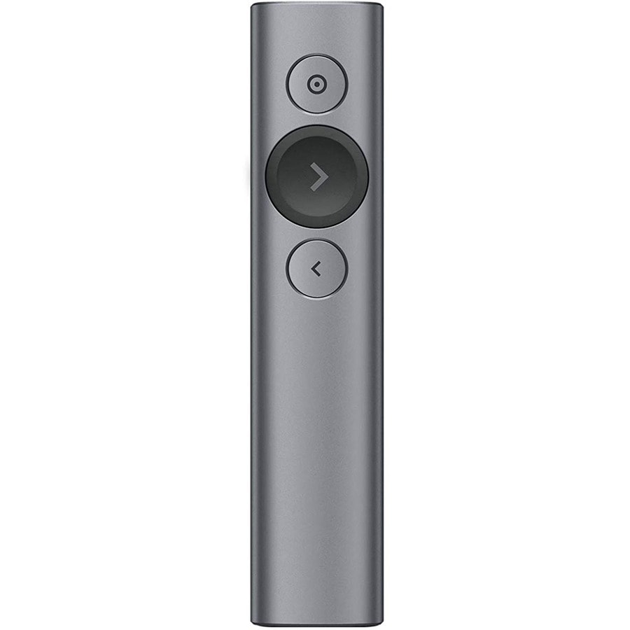 Logitech Spotlight Advanced Presentation Remote - Slate (Renewed)