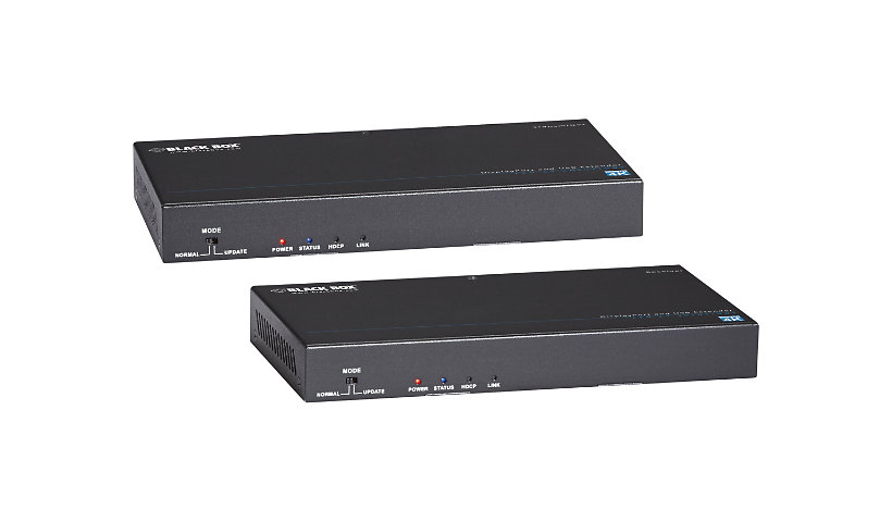 Black Box Receiver + Transmitter - video/audio/USB/serial extender - USB, serial, DisplayPort