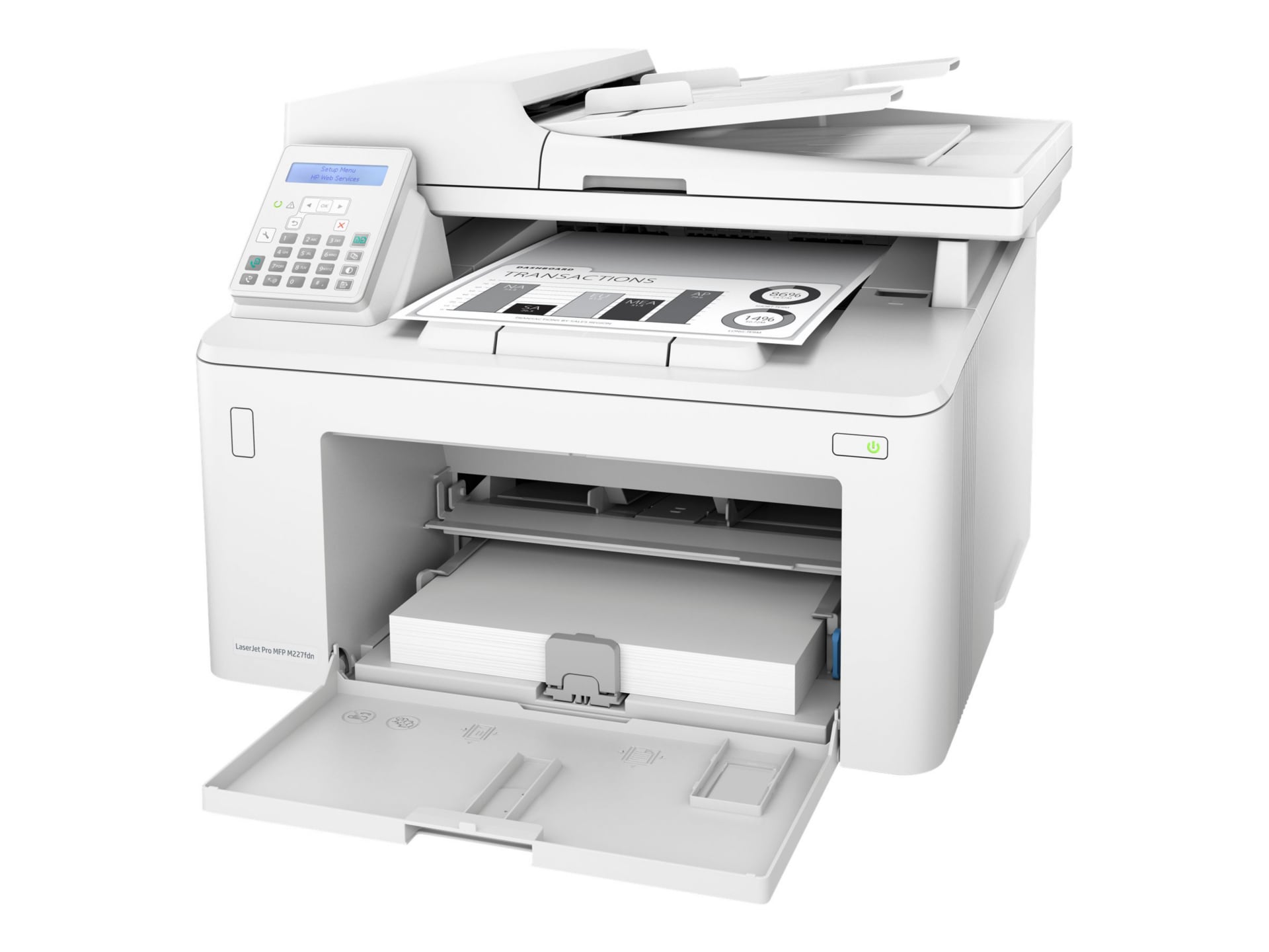 Hp Laserjet Pro Mfp M227fdn G3q79a Bgj All In One Printers Cdw Com