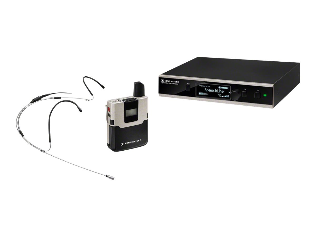Sennheiser SL DW-4-US C - Headmic Set - wireless microphone system