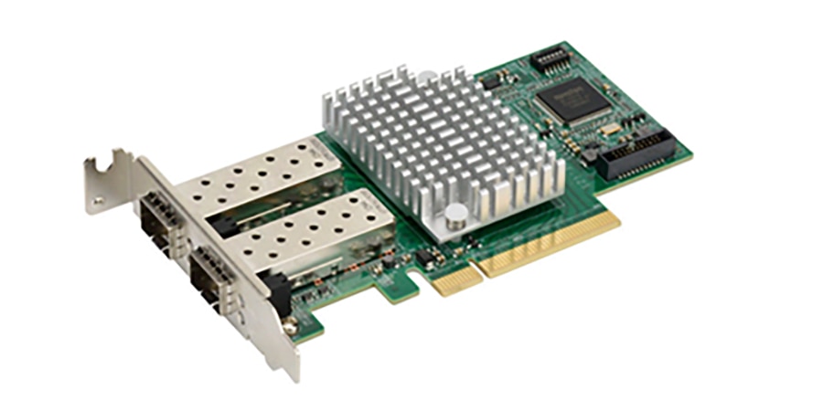 Supermicro AOC-STGF-I2S - network adapter - PCIe x8 - 10 Gigabit SFP+ x ...