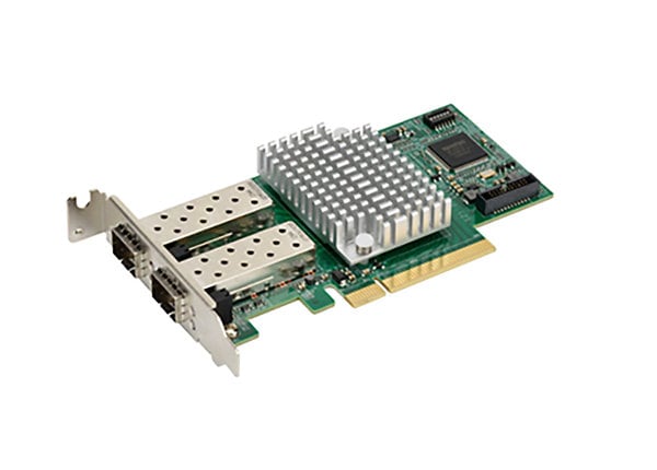 Supermicro AOC-STGF-I2S - network adapter - PCIe x8 - 10 Gigabit SFP+ x 2
