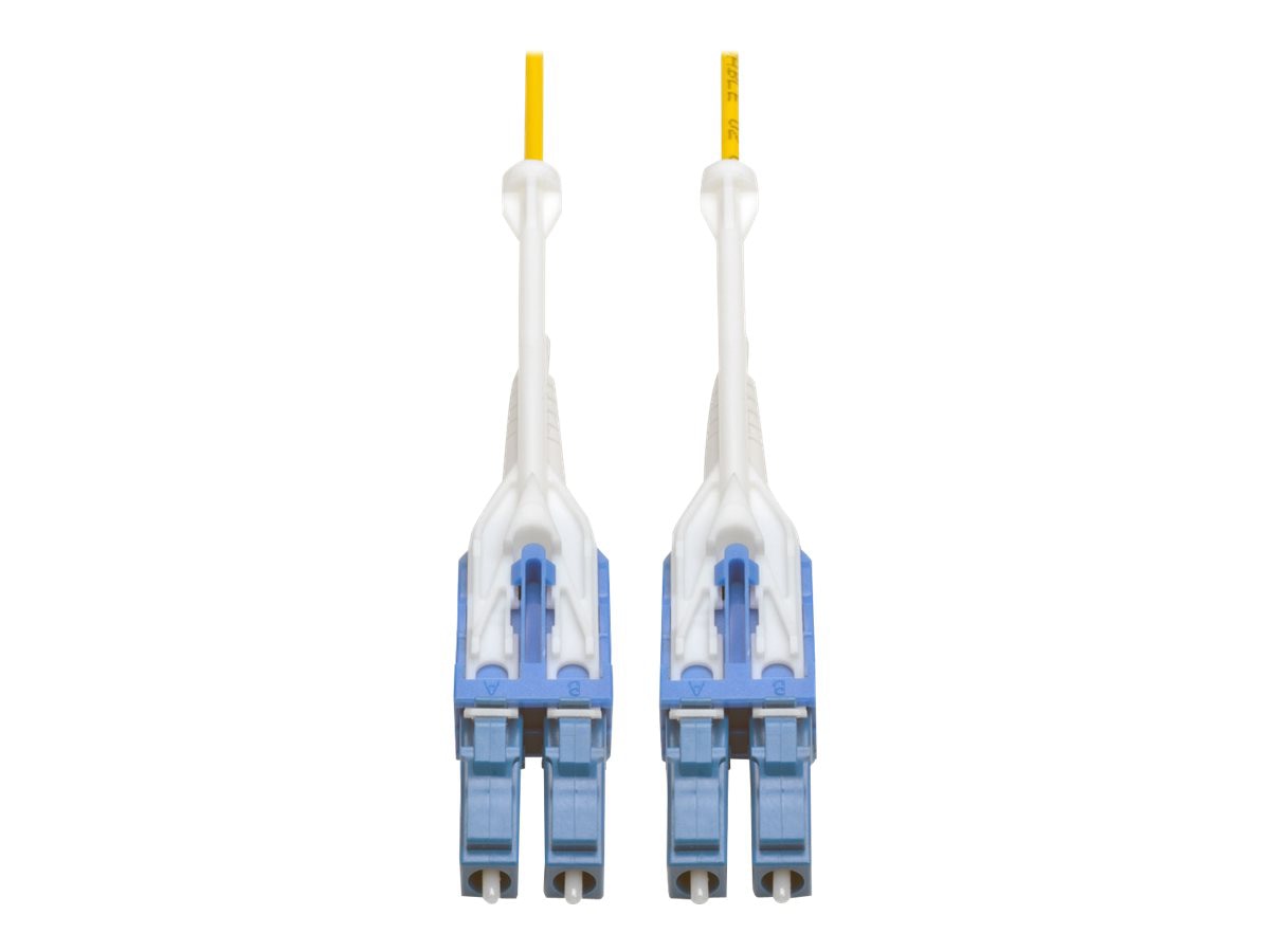 Eaton Tripp Lite Series Duplex Singlemode 9/125 Fiber Patch Cable (LC/LC), Push/Pull Tabs, 5 m (16 ft.) - patch cable -