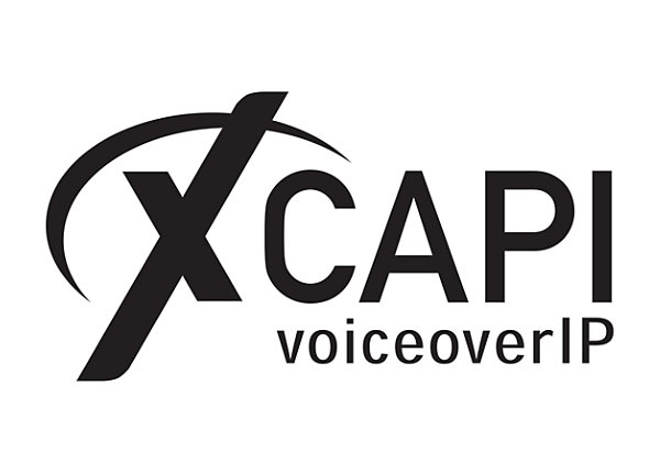 XCAPI Basic Version - version upgrade license + 1 year Software Maintenance Agreement - 2 lines - with XCAPI-Fax T.38