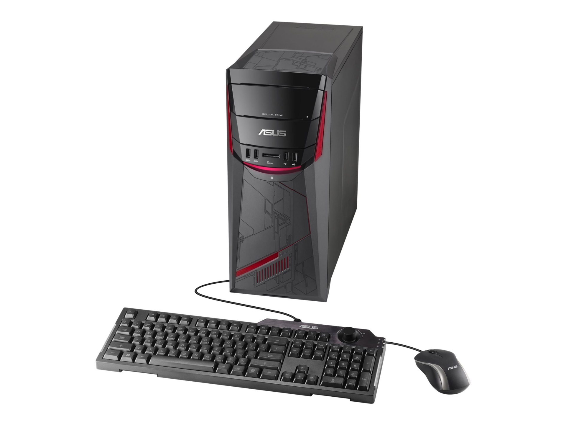 ASUS G11CD-DS52-GTX1060 - tower - Core i5 7400 3 GHz - 8 GB - 1 TB