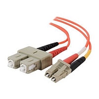 C2G LC-SC 62.5/125 OM1 Duplex Multimode PVC Fiber Optic Cable (LSZH) - patc