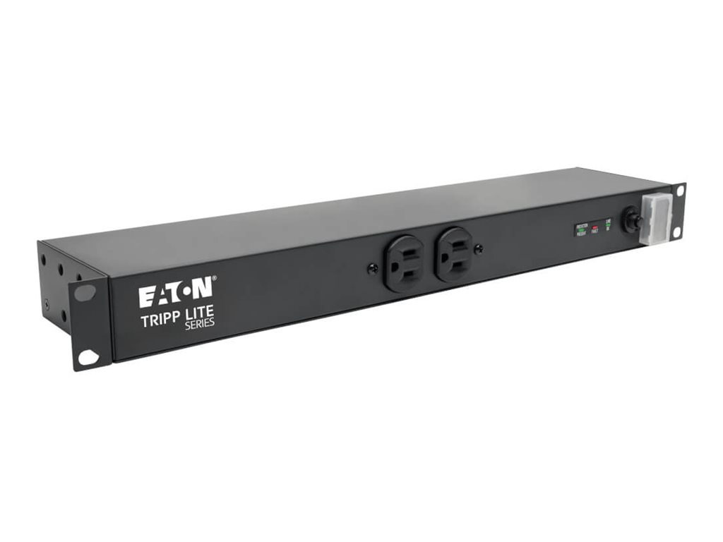 Eaton Tripp Lite Series Isobar Surge Protector Rackmount 12 Outlet 15' Cord Metal 1URM - surge protector