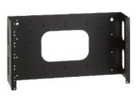 Kendall Howard Hinged Wall Bracket - mounting bracket - 6U