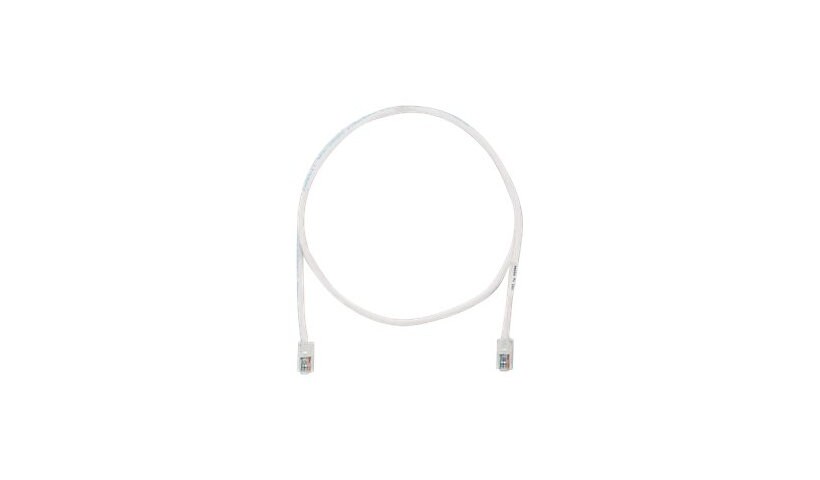 Panduit TX5e patch cable - 7 ft - international white