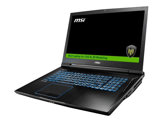 MSI WT73VR 7RM 648US - 17.3" - Core i7 7820HK - 64 GB RAM - 512 GB SSD + 1 TB HDD