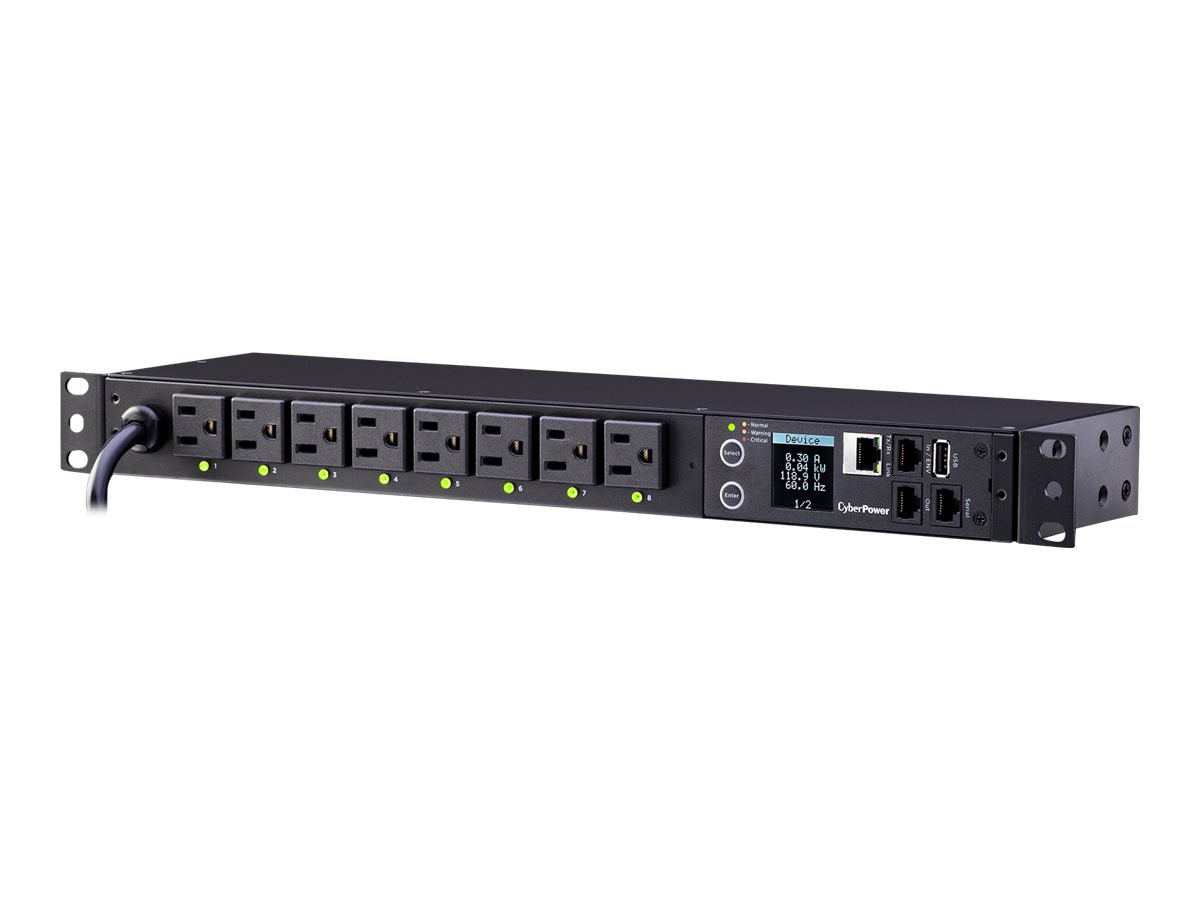 CyberPower Switched Metered-by-Outlet PDU81001 - power distribution unit