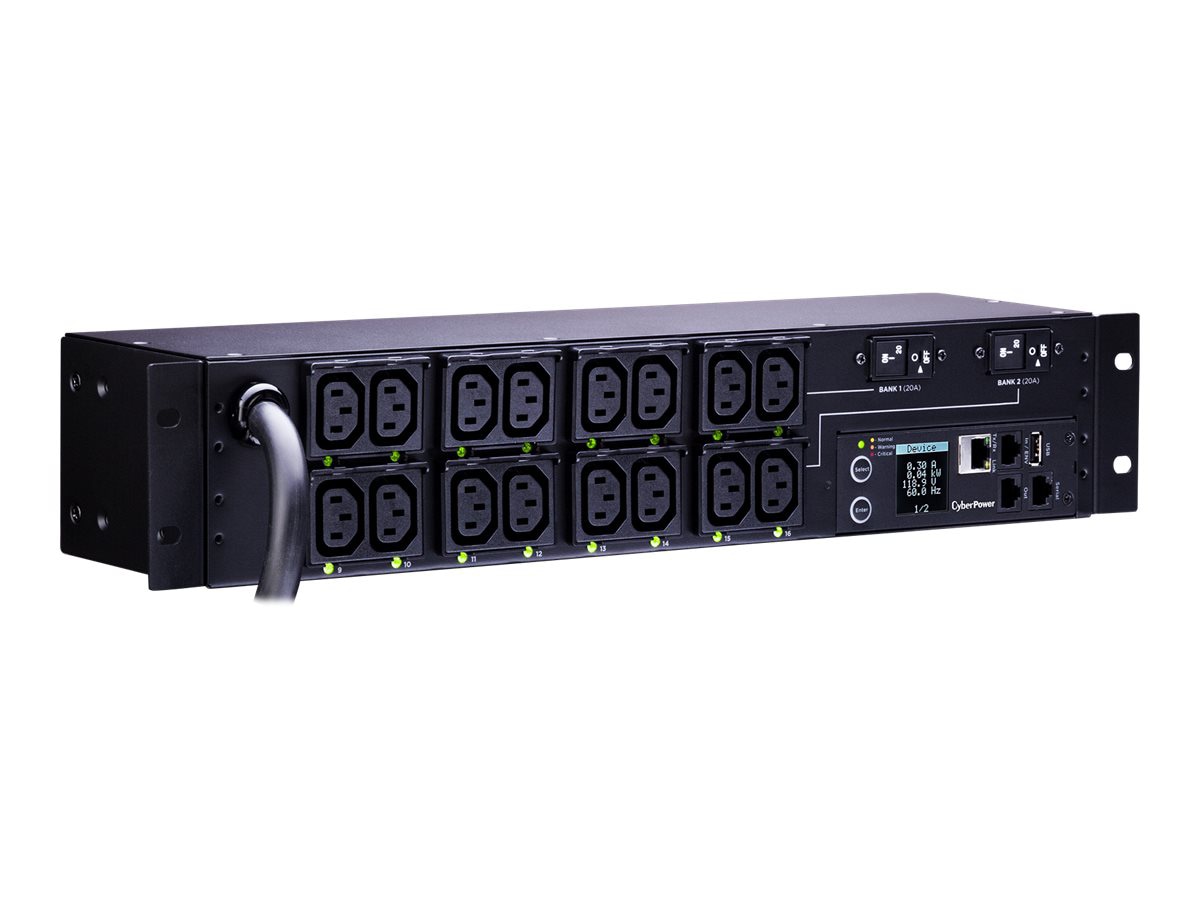 Thumbnail 3 of 3 for CyberPower Switched Metered-by-Outlet PDU81007 - power distribution unit