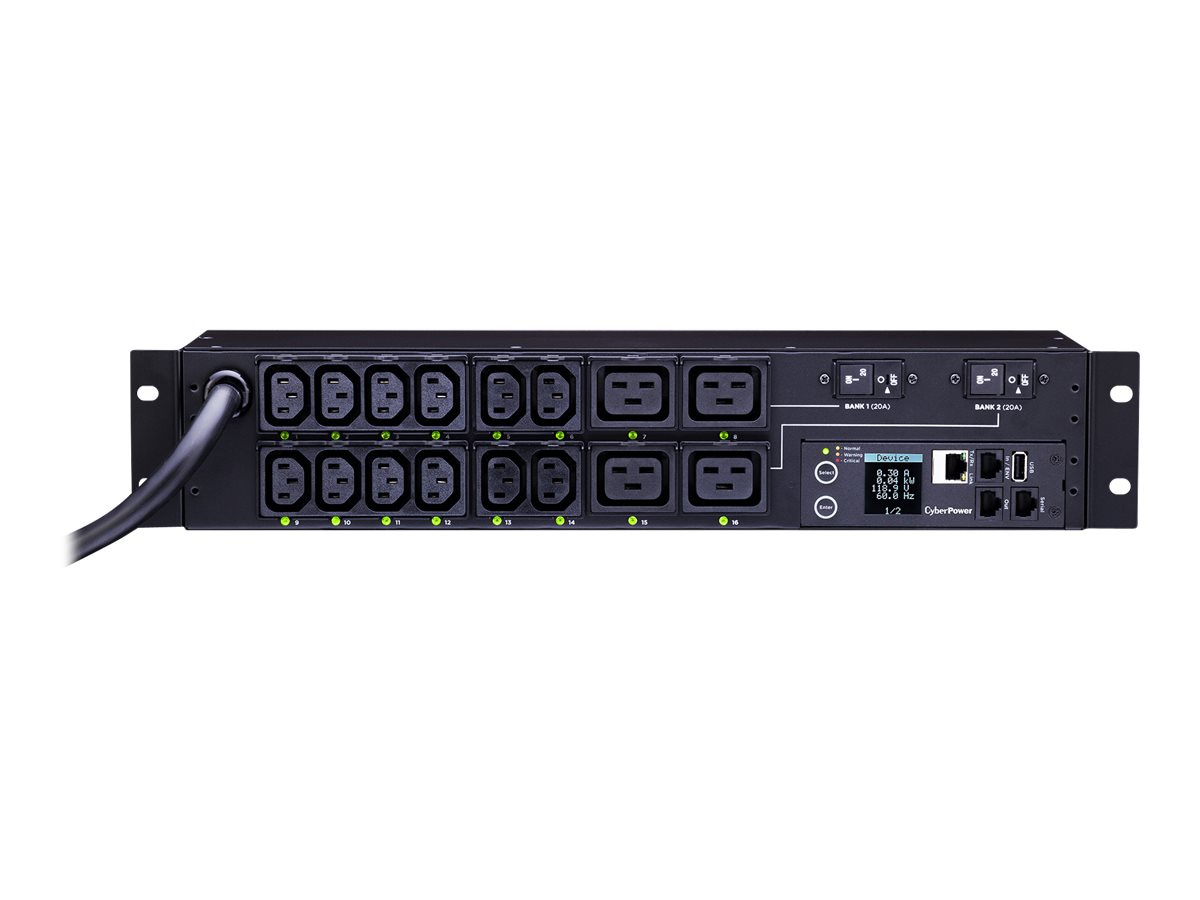Thumbnail 2 of 3 for CyberPower Switched Metered-by-Outlet PDU81008 - power distribution unit