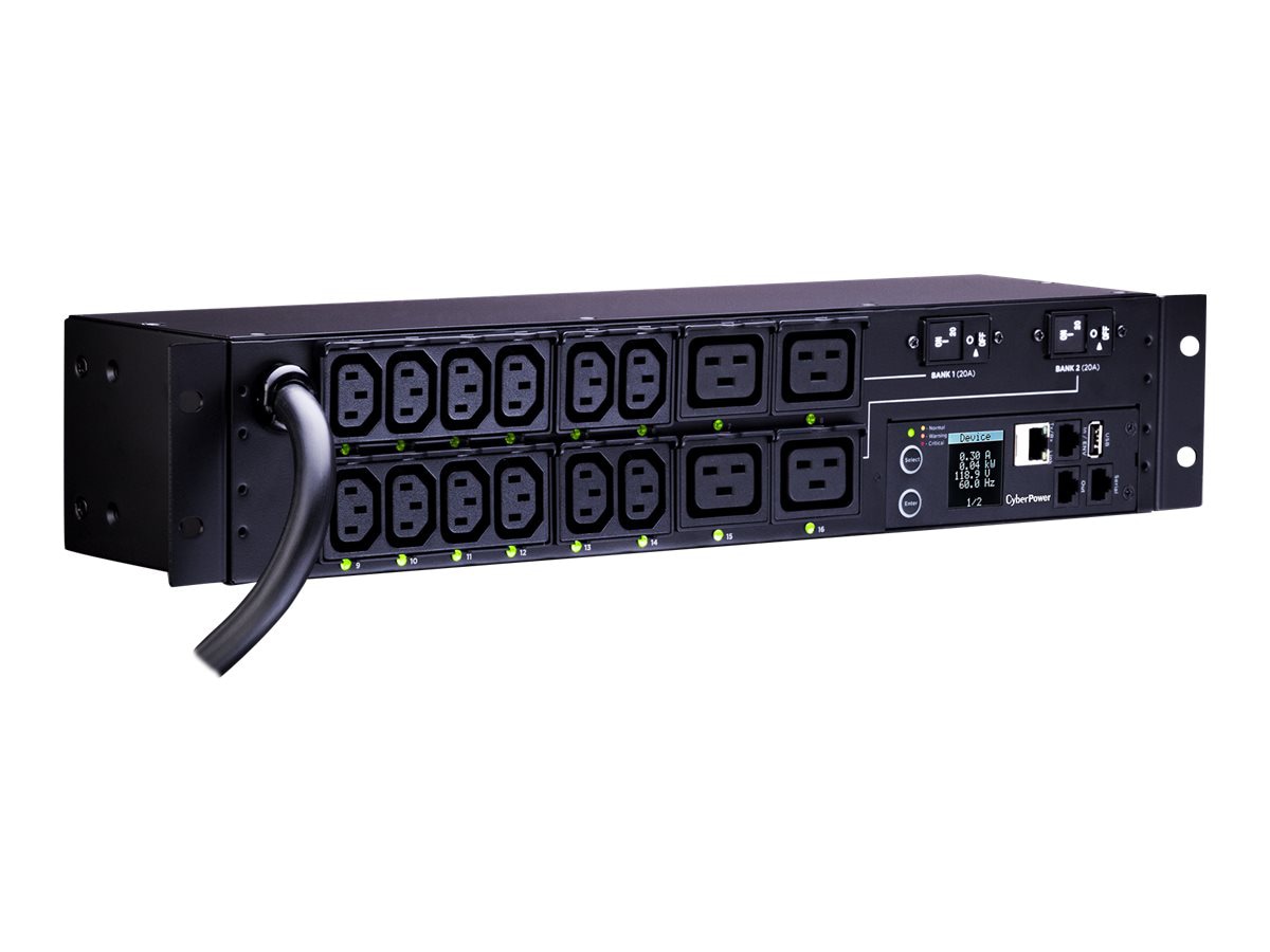 Thumbnail 3 of 3 for CyberPower Switched Metered-by-Outlet PDU81008 - power distribution unit