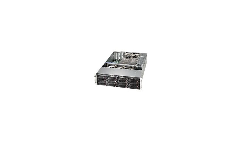 Supermicro SC836 BE1C-R1K03B - rack-mountable - 3U - enhanced extended ATX
