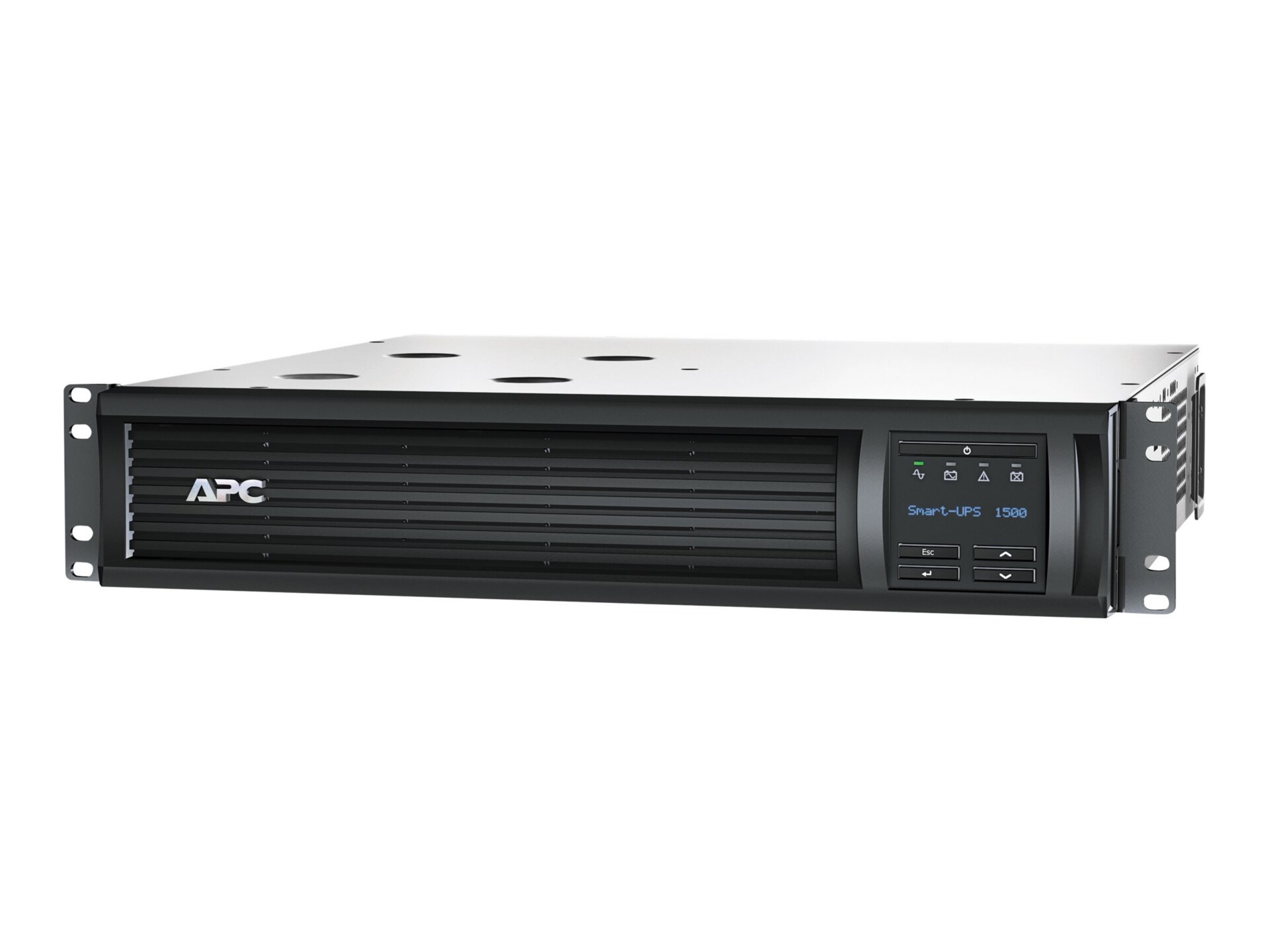 APC Smart-UPS 1500VA LCD RM 2U 120V with Network Card- Not sold in CO, VT and WA