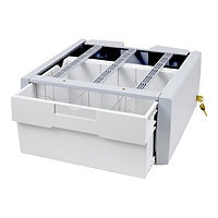 Ergotron StyleView Supplemental Storage Drawer, Single Tall - mounting comp