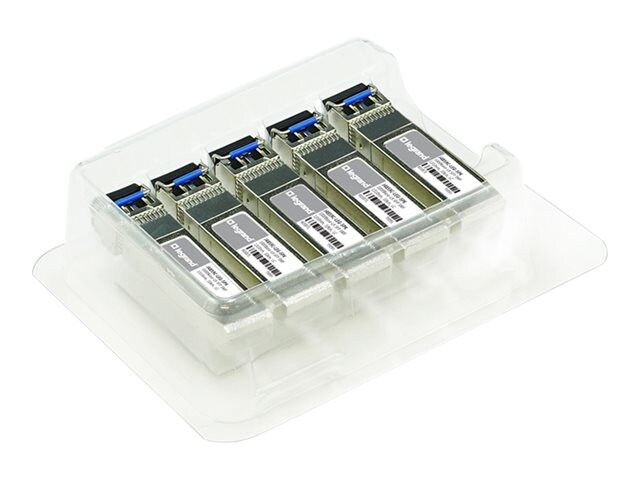 C2G HP J4859C Compatible 5 Pack 1000Base-LX SFP Transceiver TAA - SFP (mini-GBIC) transceiver module - GigE
