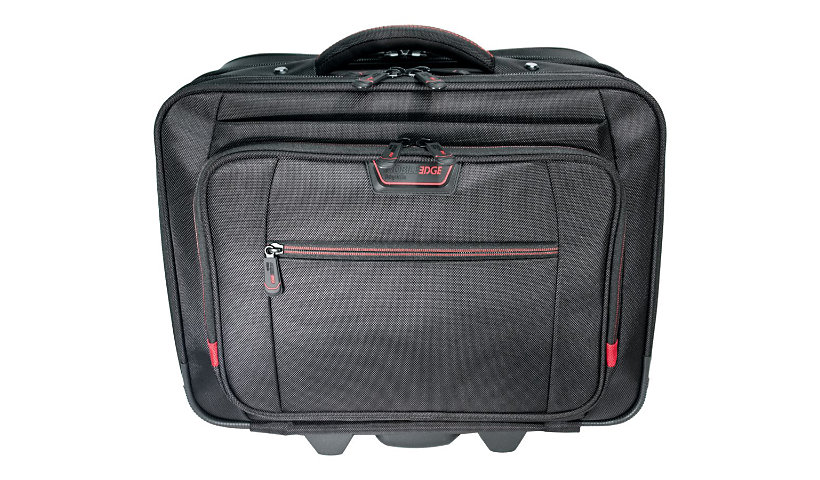 Mobile Edge Professional Overnight Rolling 13" to 17.3" Laptop Case - notebook carrying case