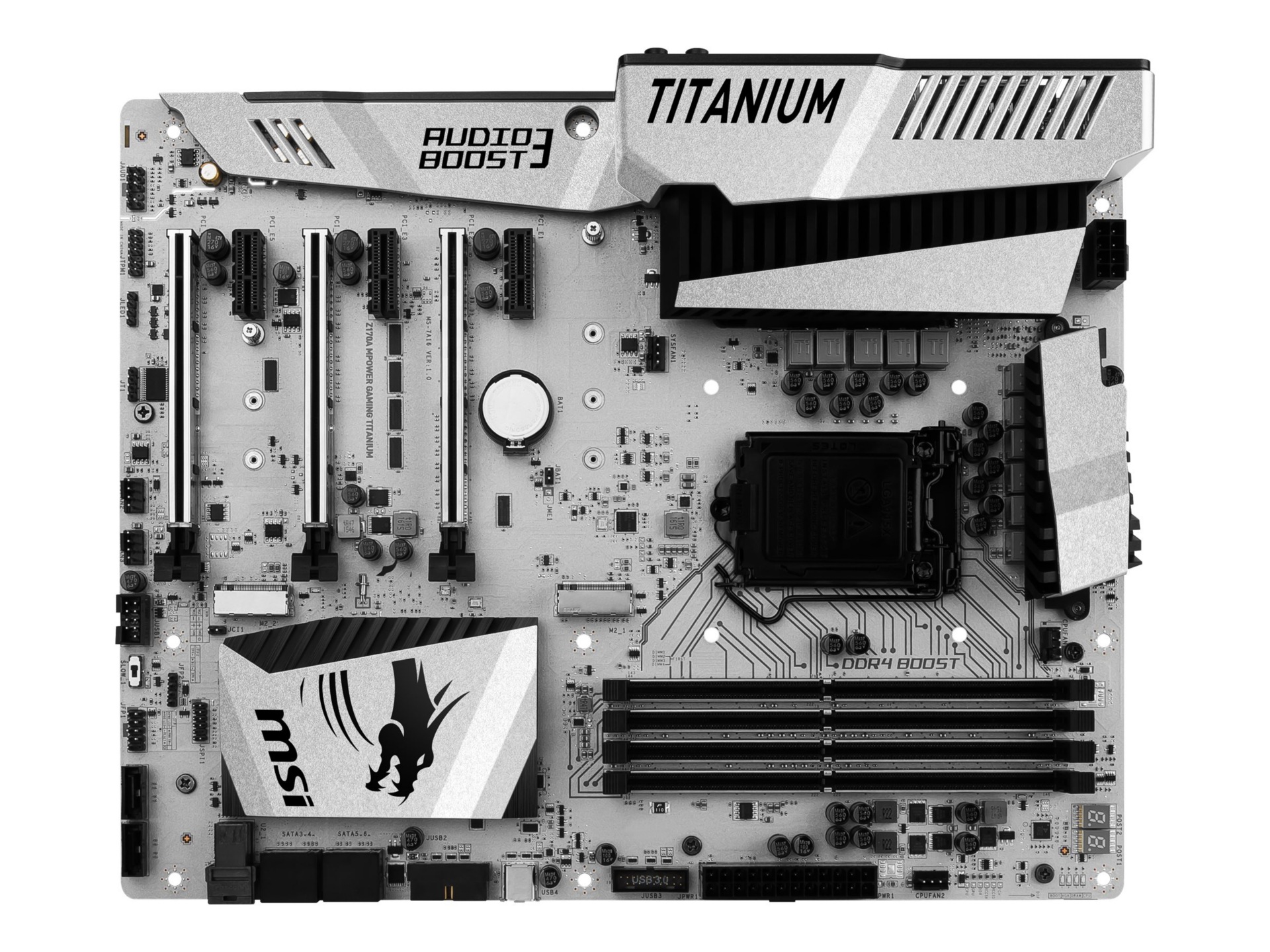 MSI Z170A MPOWER GAMING TITANIUM - motherboard - ATX - LGA1151 Socket - Z170