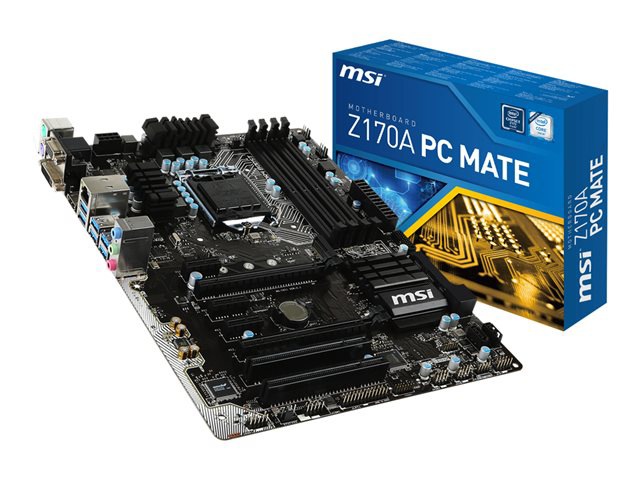 MSI Z170A PC MATE - motherboard - ATX - LGA1151 Socket - Z170