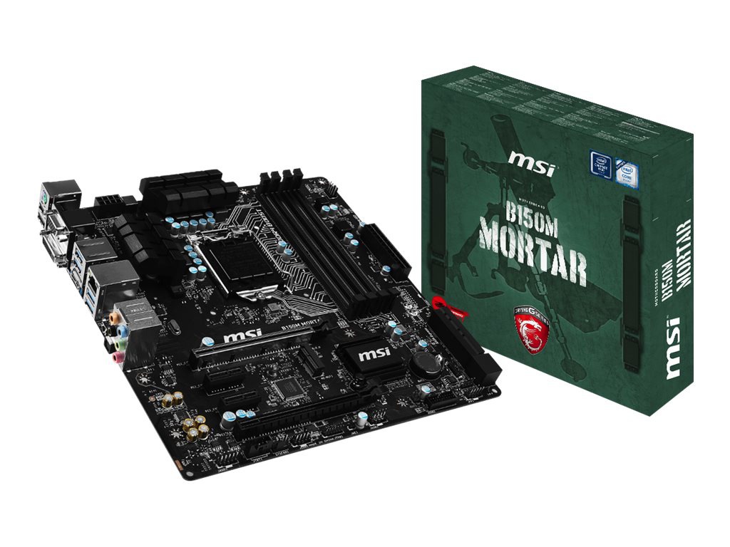 MSI B150M MORTAR - motherboard - micro ATX - LGA1151 Socket - B150